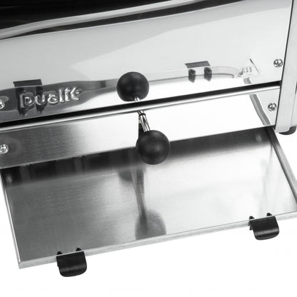 L139 Dualit Vario 2x2 combi broodrooster 4 sleuven RVS 42174