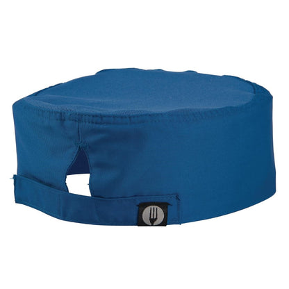 B173 Chef Works Cool Vent beanie blauw