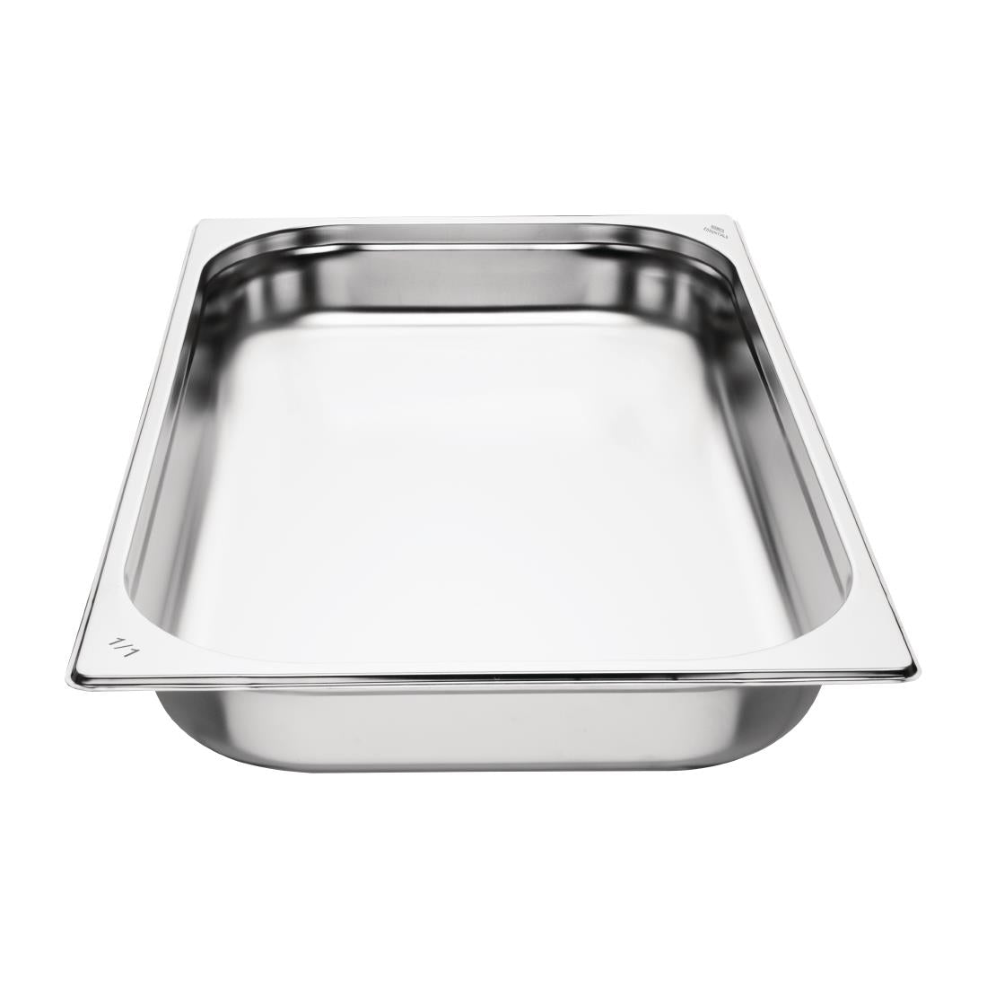 DB881 Nisbets essentials roestvrijstalen gastronorm 65mm (verpakking 3)