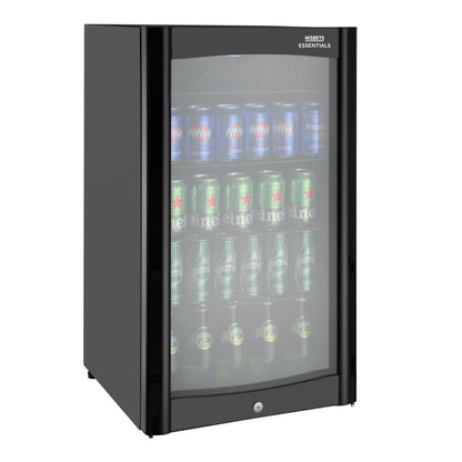 HY599 Nisbets Essentials Enkele Deur Barkoeler 98Ltr