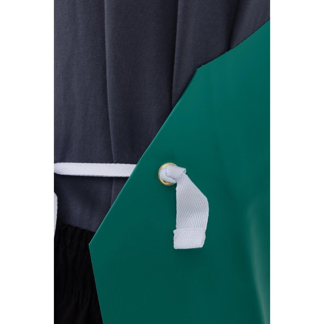 A590 Whites PVC nylon halterschort groen