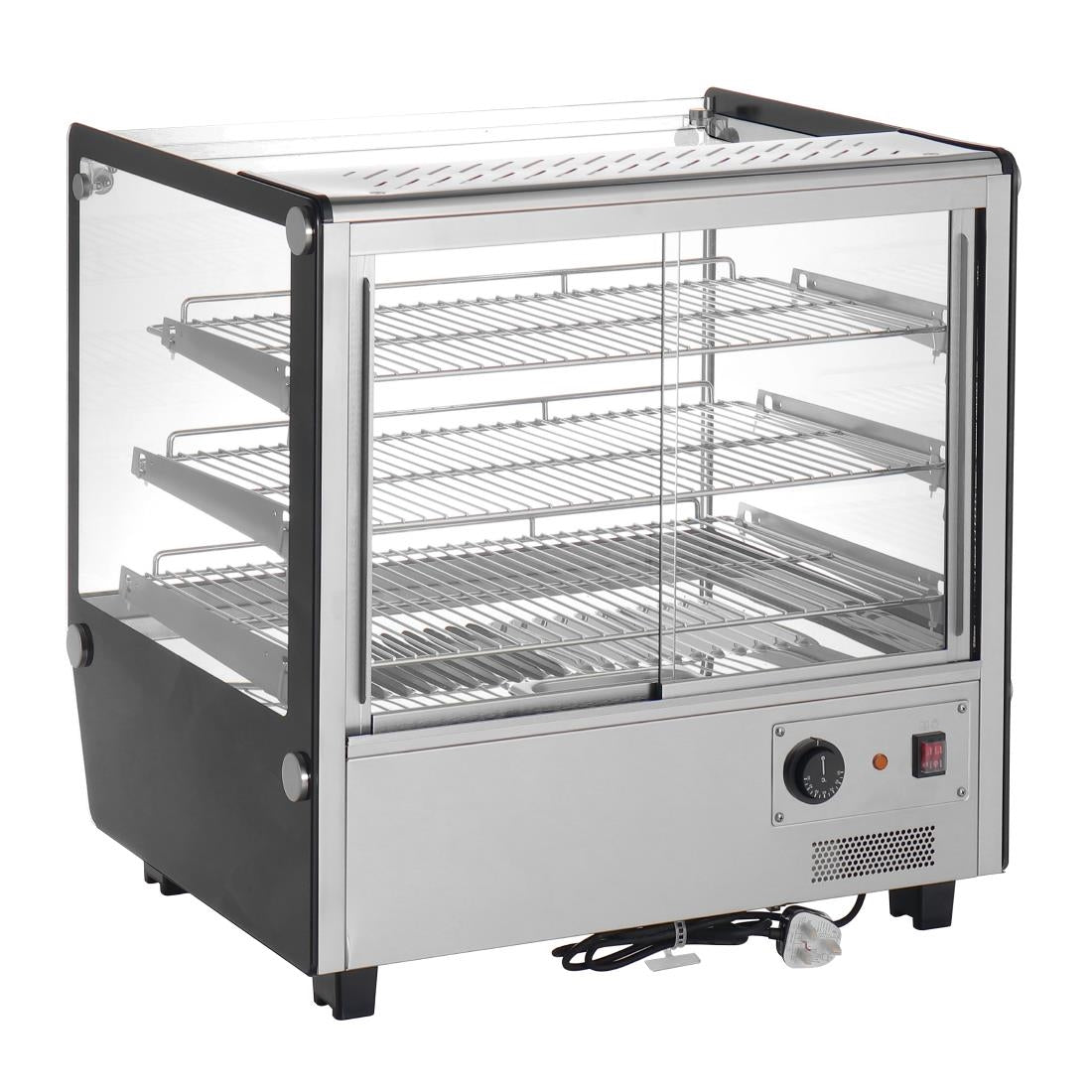 HW923 Buffalo Vierkante Aanrecht Geverwarmde Display Merchandiser 120Ltr