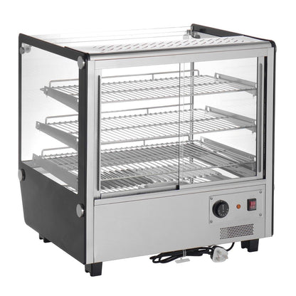 HW923 Buffalo Vierkante Aanrecht Geverwarmde Display Merchandiser 120Ltr