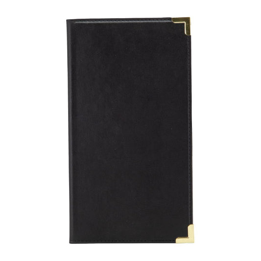 DP725 Securit classic lederen bankbiljettenpresentator zwart