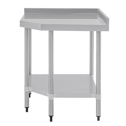 CB907 Vogue RVS werktafel hoekelement 60cm