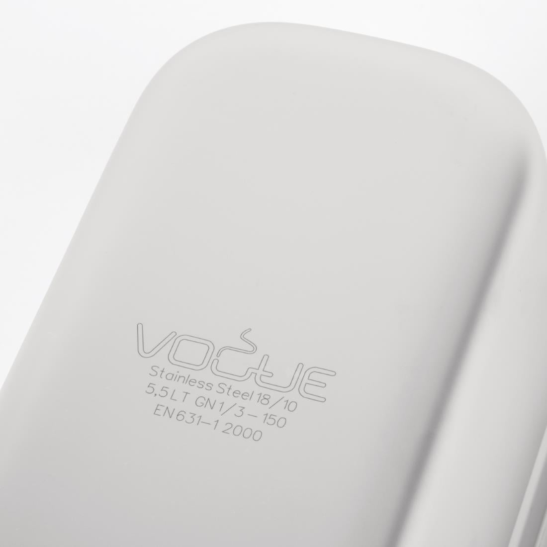 DW444 Vogue RVS GN 1/3 bak 150mm