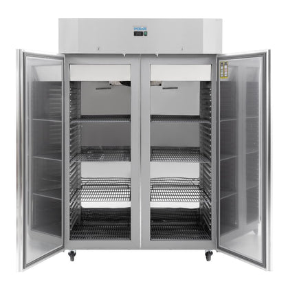 UA033 Polar U-Serie Energiezuinige Staande Vriezer Met Dubbele Deur 1400 Liter