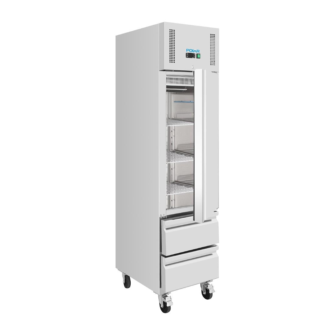 UA112 Polar G-Series GN-koelkast, slank model, met 1 deur en 2 laden