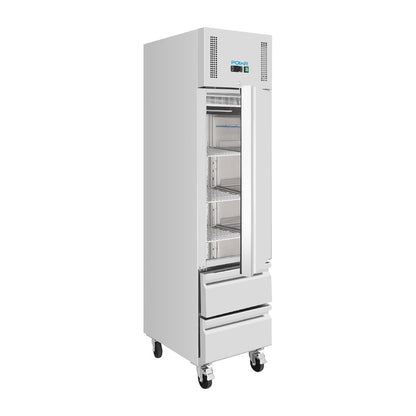UA112 Polar G-Series GN-koelkast, slank model, met 1 deur en 2 laden