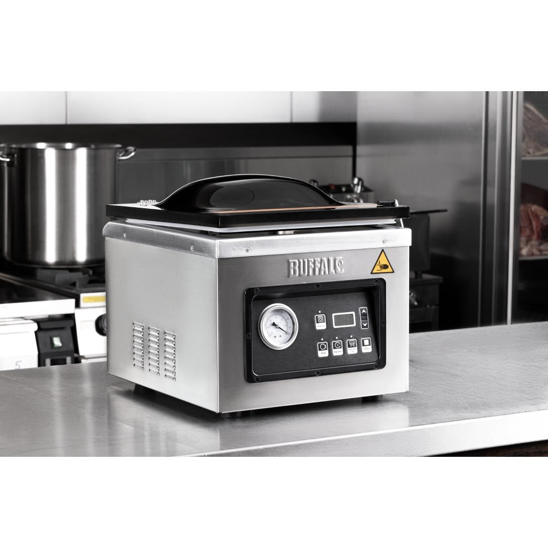 HT497 Buffalo Vacuümverpakkingsmachine met Oliepomp 9Ltr