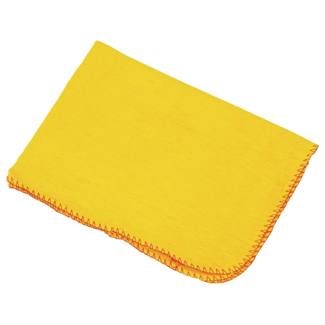 E943 Jantex katoenen schoonmaakdoeken geel (10 stuks)