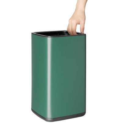 HX262 Bolero Vierkante Afvalbak Groen 10Ltr