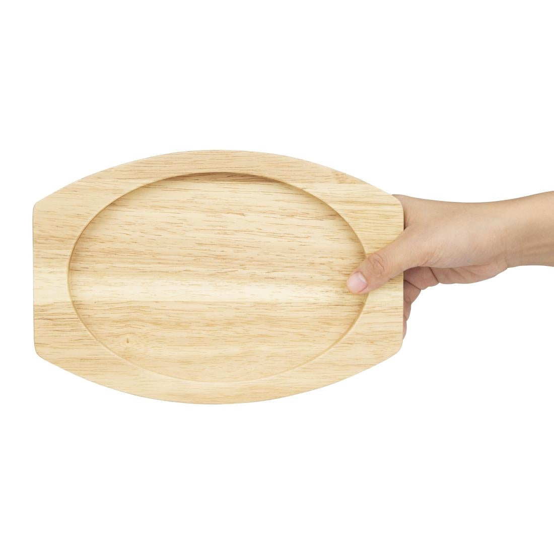 FW977 Olympia Hevea Bord Voor Gietijzeren Ovale Orenschotel 260x165mm Voor Fw817