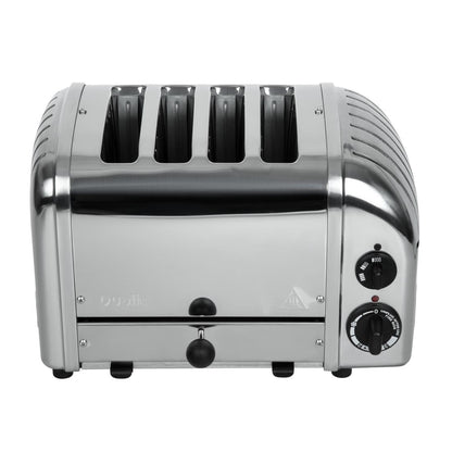 L139 Dualit Vario 2x2 combi broodrooster 4 sleuven RVS 42174
