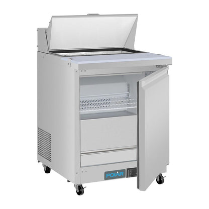 UA009 Polar U-serie premium saladette 154L 8x GN 1/6