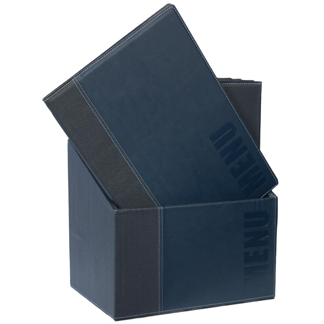 U270 Securit Contemporary Menuhoezen En Opbergdoos A4 Blauw (20 Stuks)