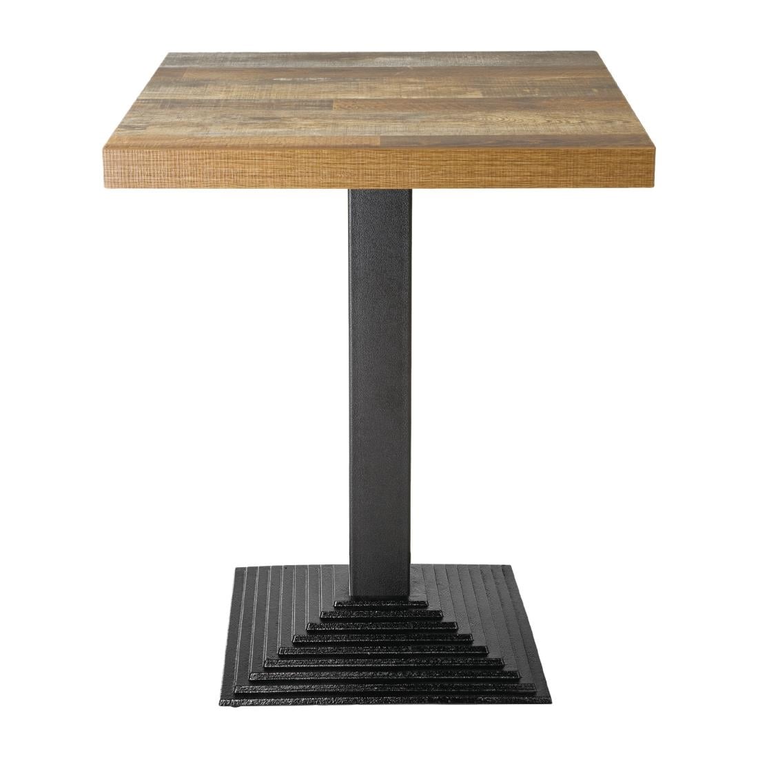 DR821 Bolero vierkant tafelblad Urban Dark 60cm
