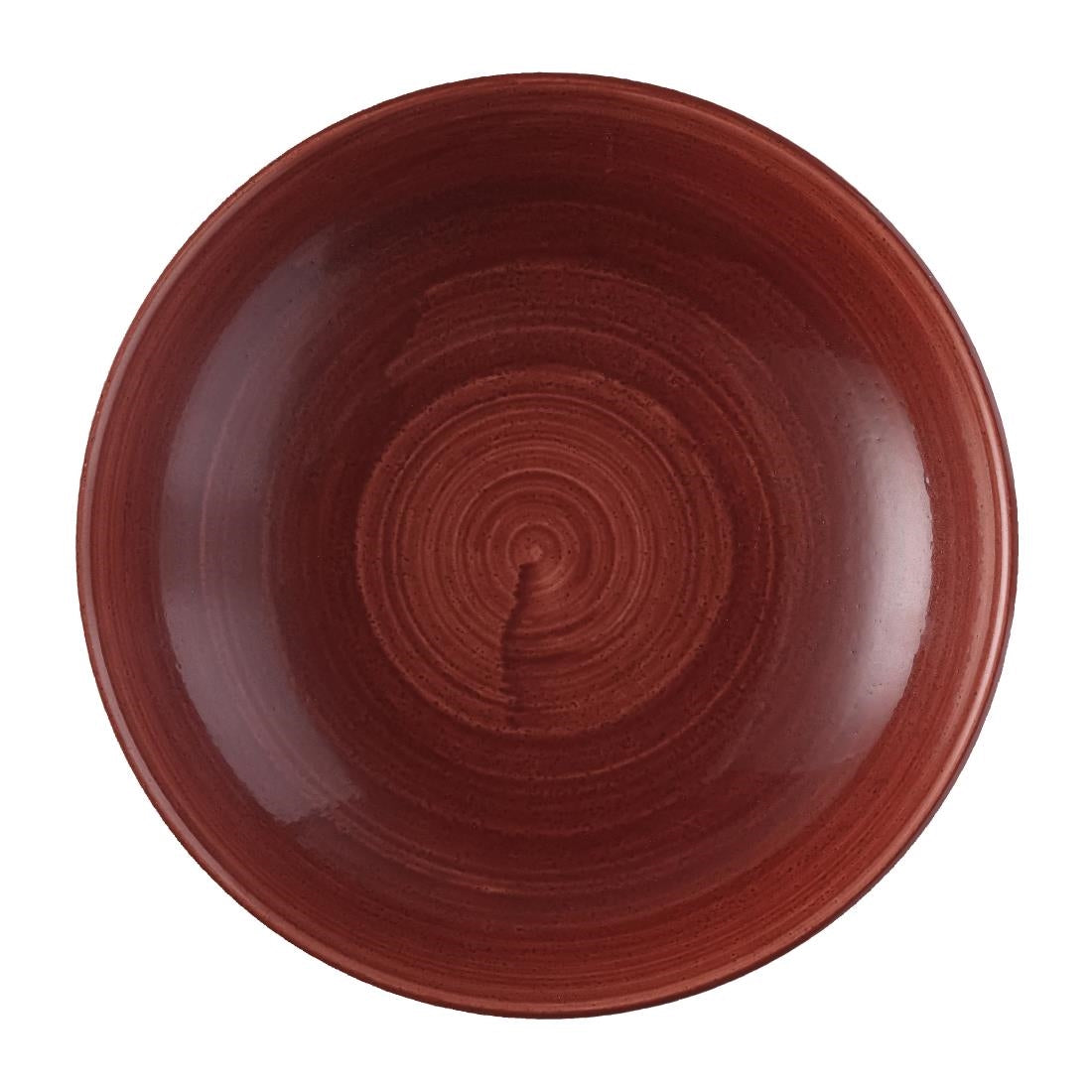 FS884 Churchill Stonecast Patina Red Rust Evolve Coupe Schalen 248mm (12 stuks)