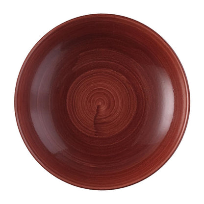 FS884 Churchill Stonecast Patina Red Rust Evolve Coupe Schalen 248mm (12 stuks)