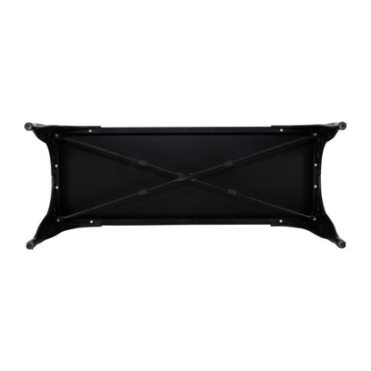 JA328 Bolero Bistro Metalen Bank Zwart 1000mm (2 stuks)