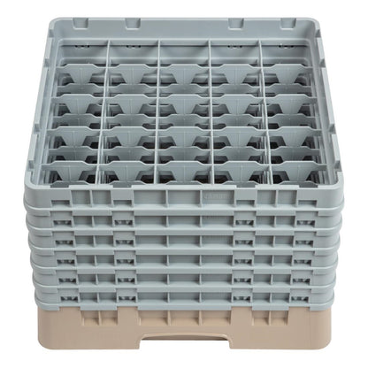 DW557 Cambro Camrack vaatwaskorf met 25 compartimenten max. glashoogte 29,8cm
