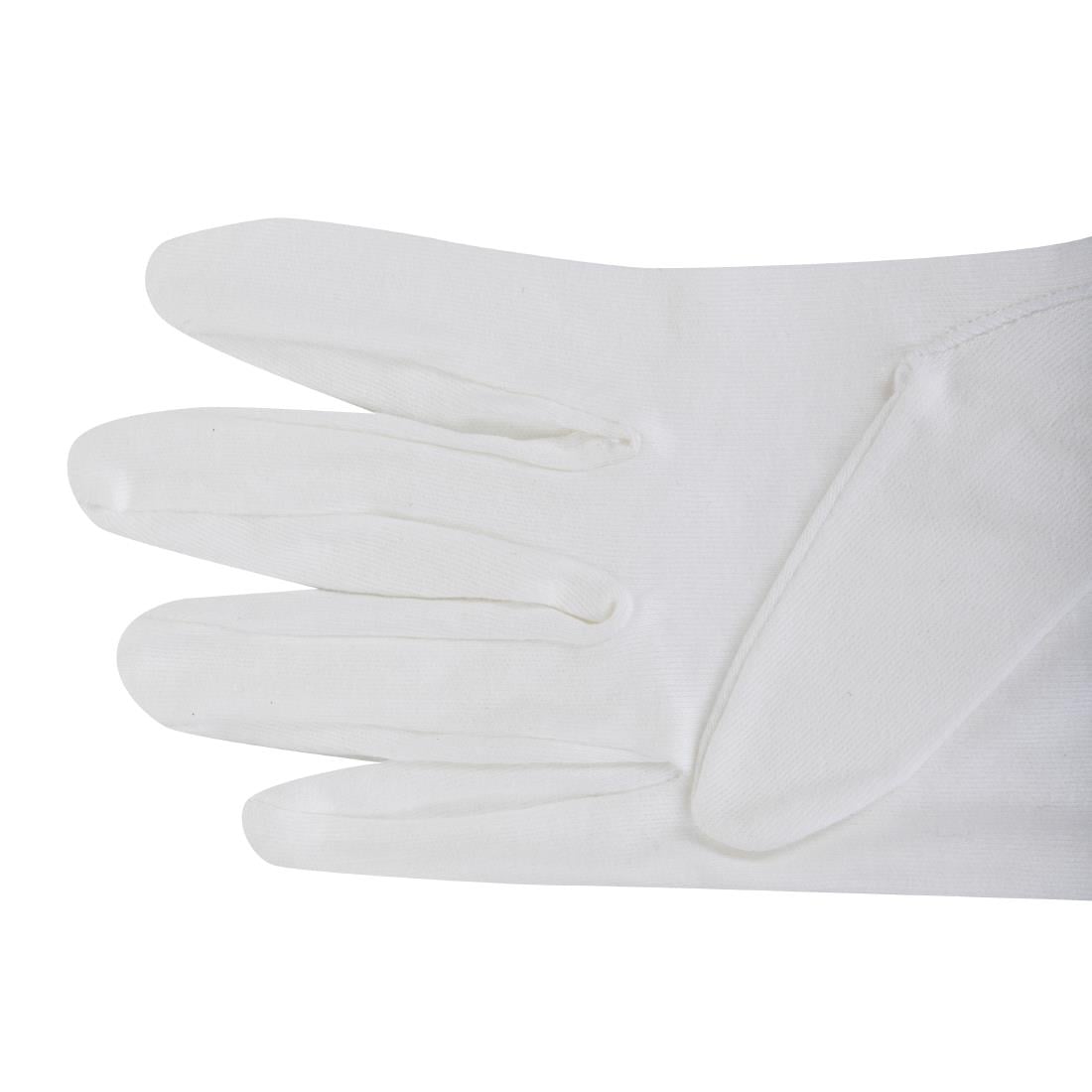 A546-M Heren serveerhandschoenen wit M