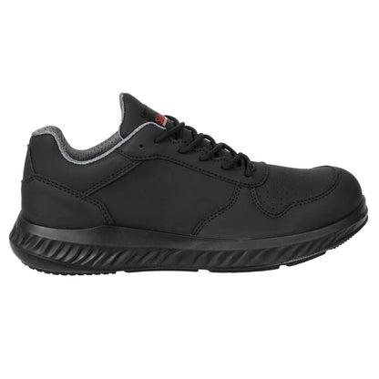 BA063-39 Slipbuster sneakers van gerecyclede microvezels matzwart 39