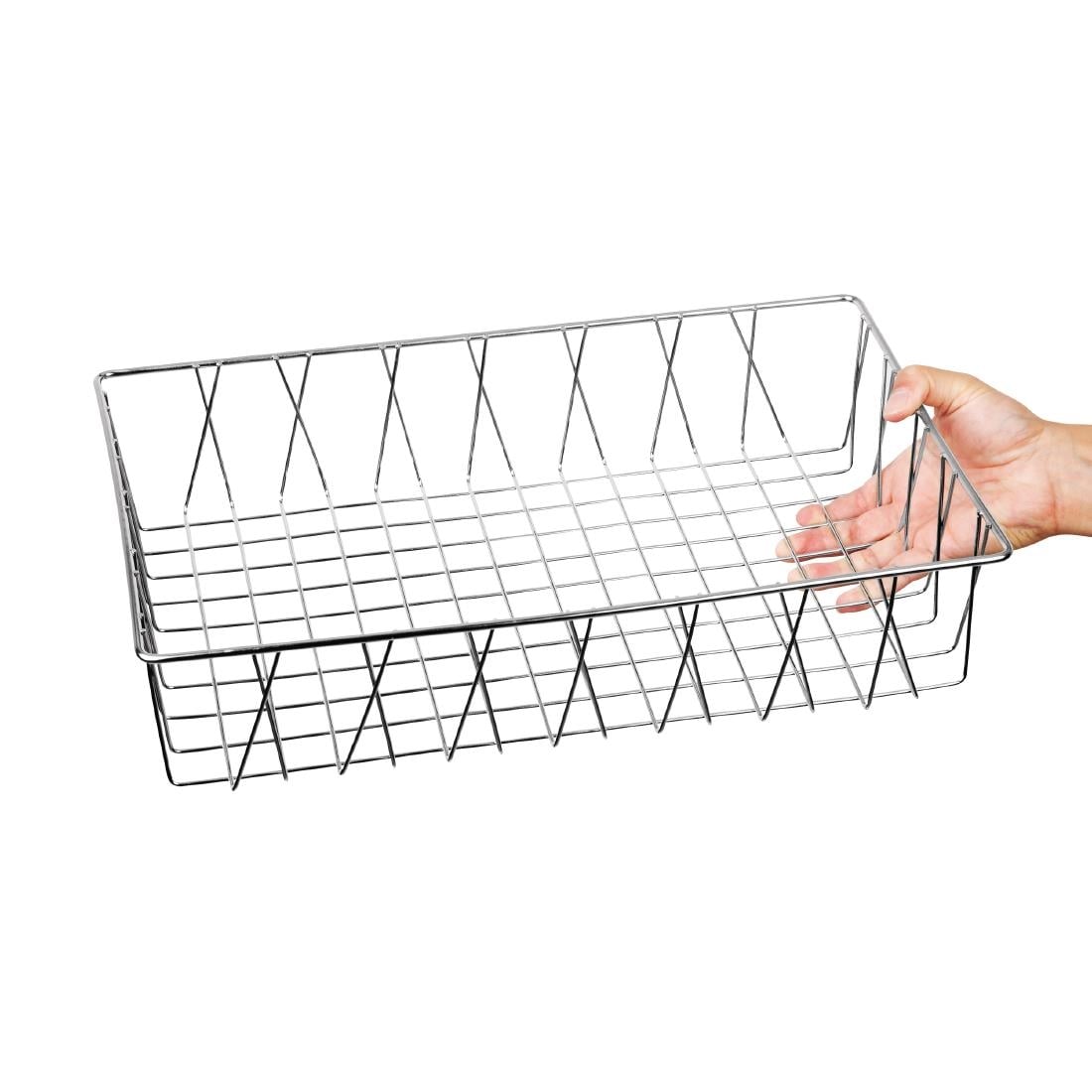 GM223 Olympia RVS buffetmand 10x30x45cm