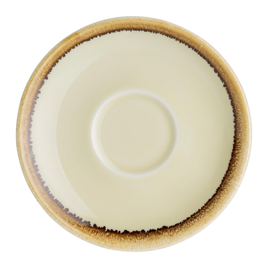 GP329 Olympia Kiln Espressoschotels Zandsteen 11,5cm (6 Stuks)