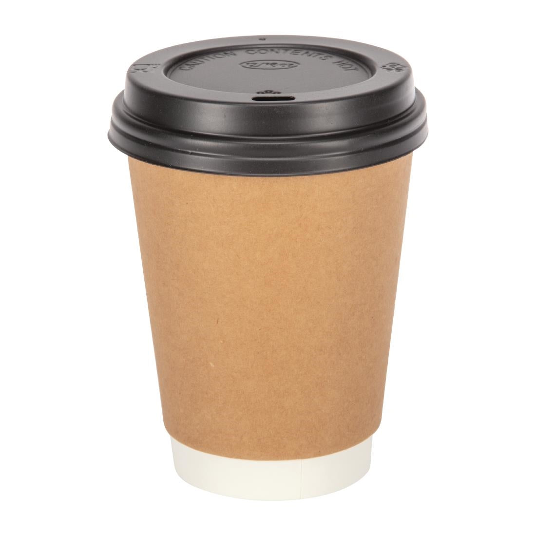 CW717 Fiesta Recyclable deksel zwart voor Fiesta Recyclable 340ml en 455ml koffiebekers (50 stuks)
