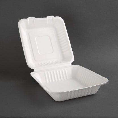 FC525 Fiesta Compostable composteerbare bagasse voedseldozen 223mm (200 stuks)