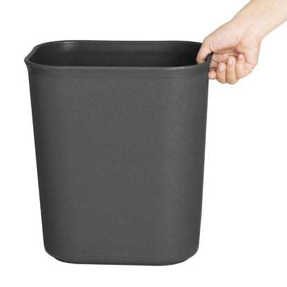 FU599 Bolero Hotel/Kantoor Prullenbak 14Ltr Zwart