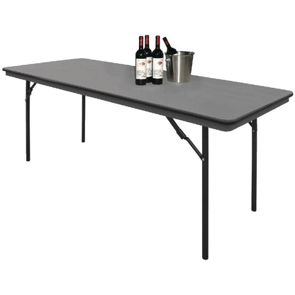 GC596 Bolero ABS rechthoekige inklapbare tafel 1,83m