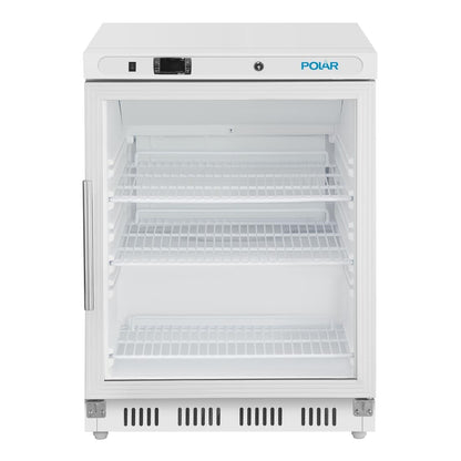 CZ785 Polar C-Series Onderbouw Vitrine Koelkast 150Ltr Wit