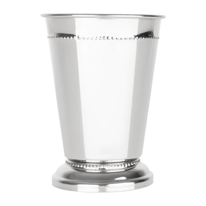 HY115 Olympia Barware Geborduurde Julep Beker Roestvrij Staal 370ml