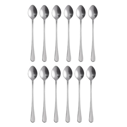 GF619 Olympia Buckingham lattelepels/ijslepels/lange lepels 19,5cm (12 stuks)