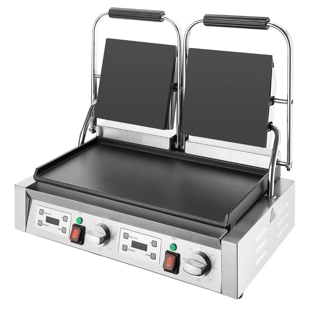 CU610 Buffalo Extra Grote Contactgrill Dubbele Vlakke Plaat