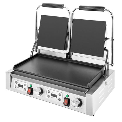 CU610 Buffalo Extra Grote Contactgrill Dubbele Vlakke Plaat