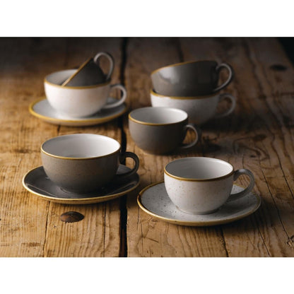 FR034 Churchill Stonecast Barley White Cappuccino Kopje 170ml (12 stuks)
