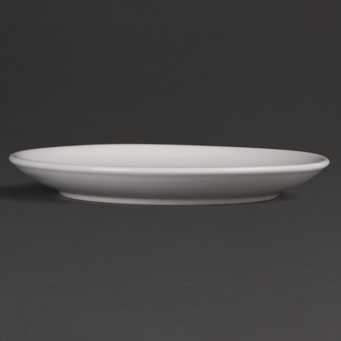 U076 Olympia Whiteware Coupeborden 18cm (12 Stuks)