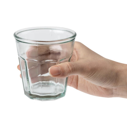 FU593 Olympia Orleans Bekers Van Gerecycleerd Glas, 220 Ml, 6 Stuks