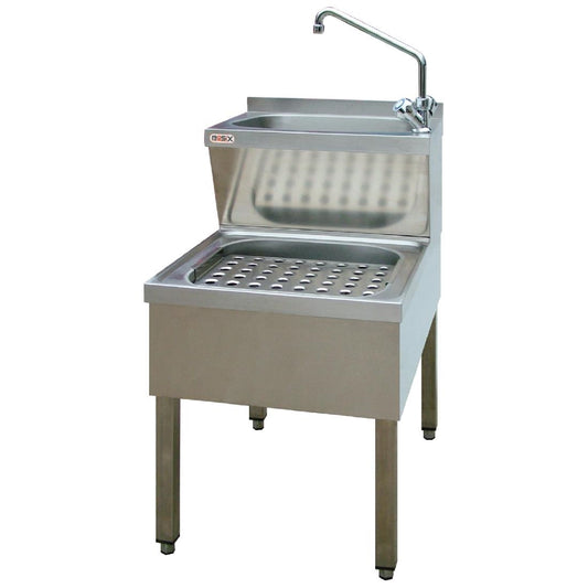 CF115 Basix RVS schoonmaak spoeltafel