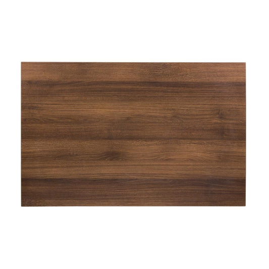 DT442 Bolero voorgeboord rechthoekig tafelblad Rustic Oak 1100x700mm