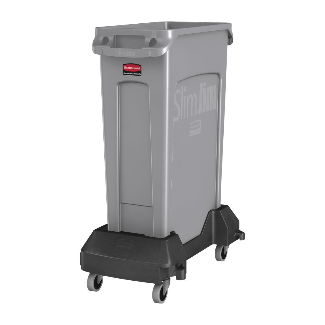 F634 Rubbermaid Slim Jim wielbasis