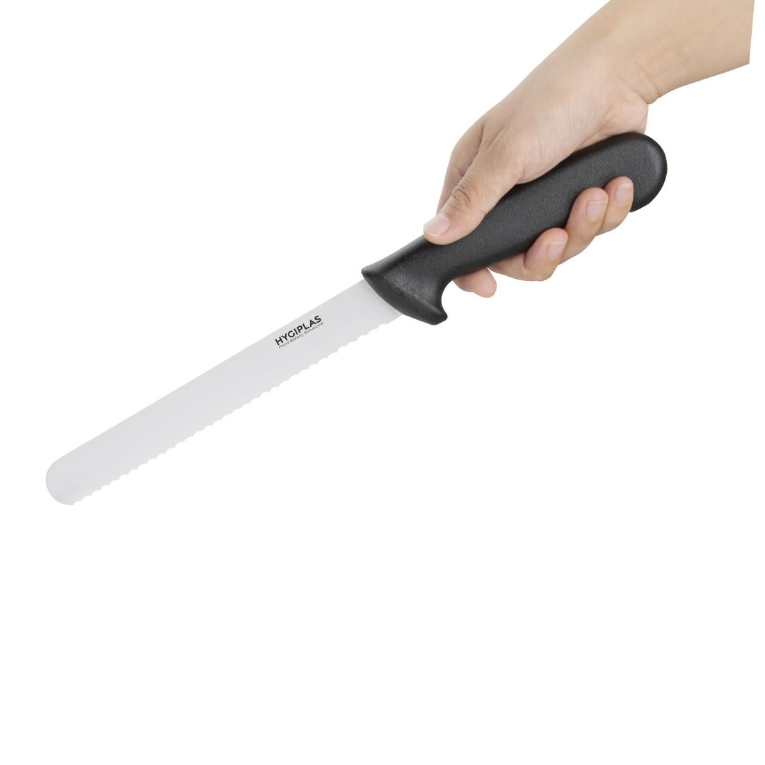 D734 Hygiplas broodmes zwart 20,5cm