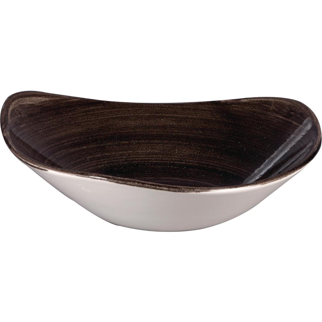 DR656 Churchill Stonecast Patina Black Schalen 235mm (12 stuks)