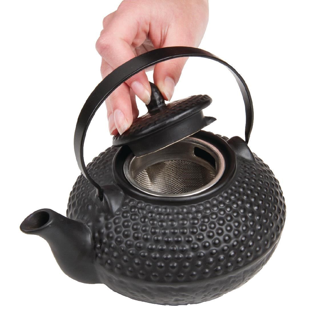 GF189 Oosterse theepot zwart 85cl