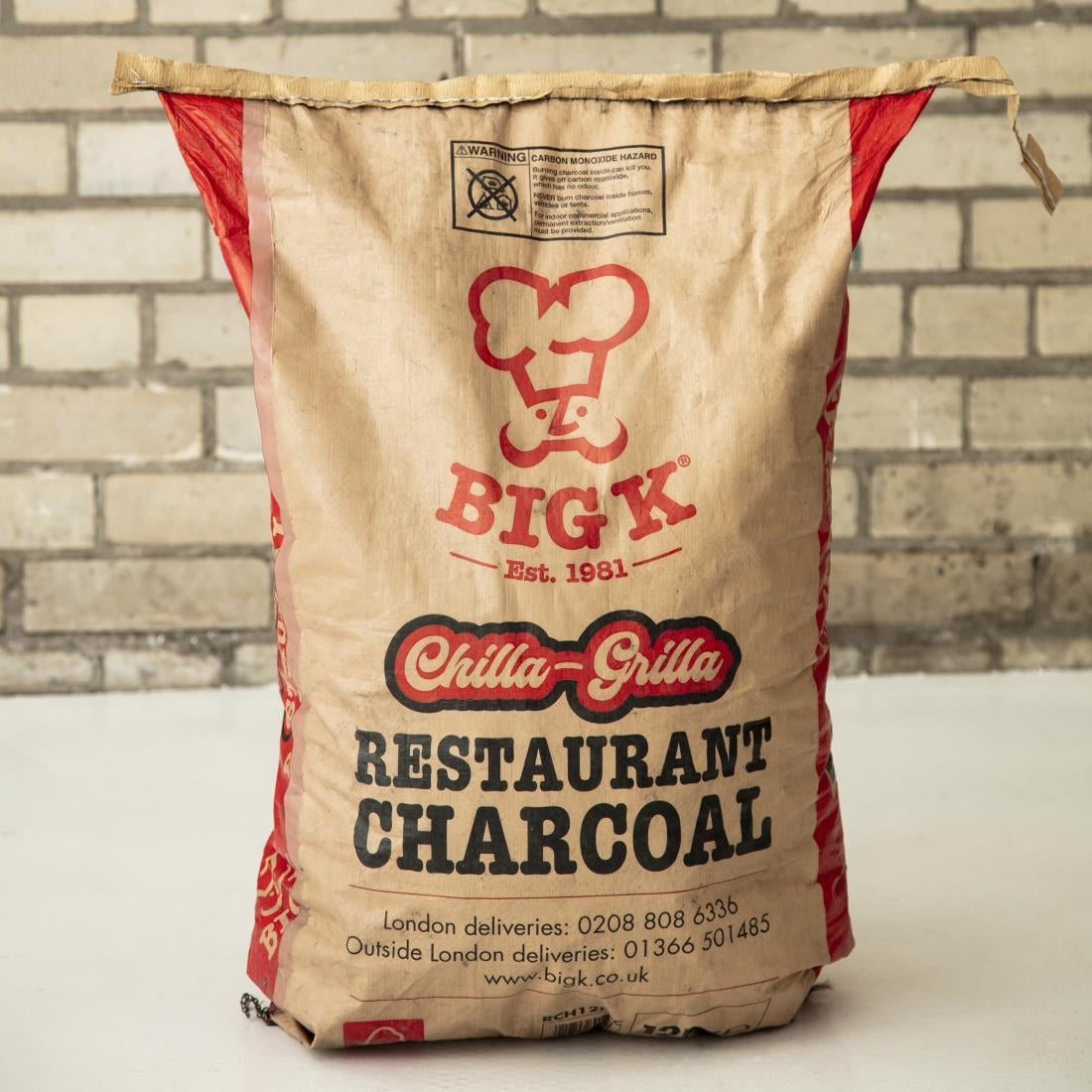 DC868 Big K Restaurant natuurlijke briketten 12kg