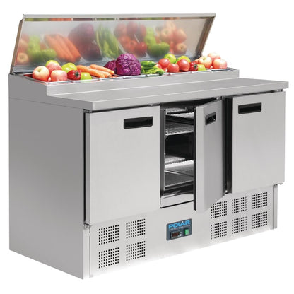 G605 Polar G-serie gekoelde saladette 390L