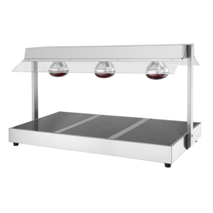 HT761 Buffalo Voedselverwarmer Met Galerij 3X GN 1/1